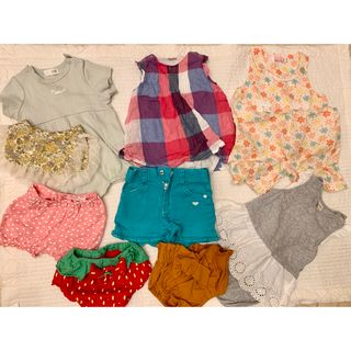 夏服ベビー服　まとめ売り(ロンパース)