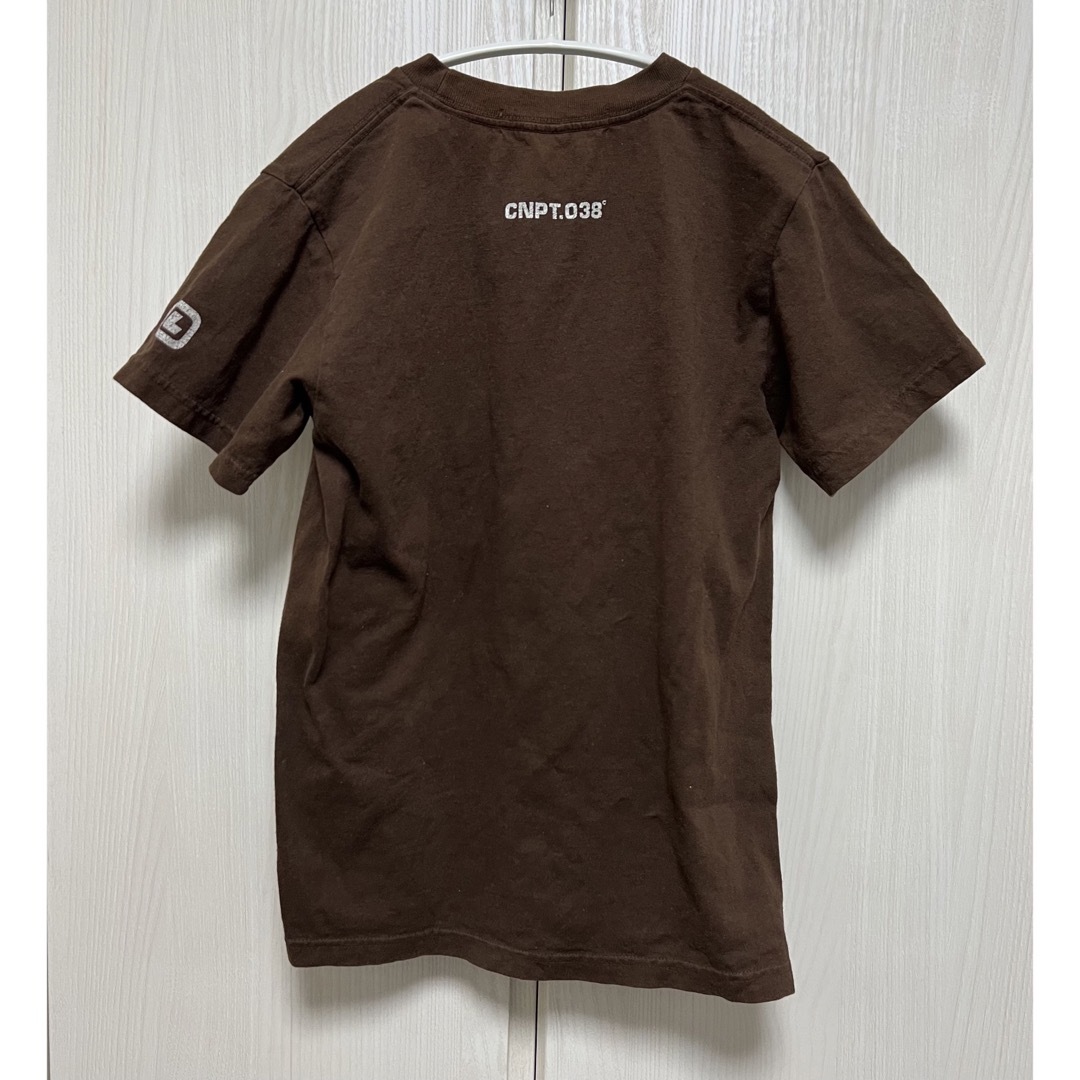 LAUNDRY(ランドリー)の美品　LAUNDRY 半袖 Tシャツ トップス ランドリーマン ブラウン S レディースのトップス(Tシャツ(半袖/袖なし))の商品写真