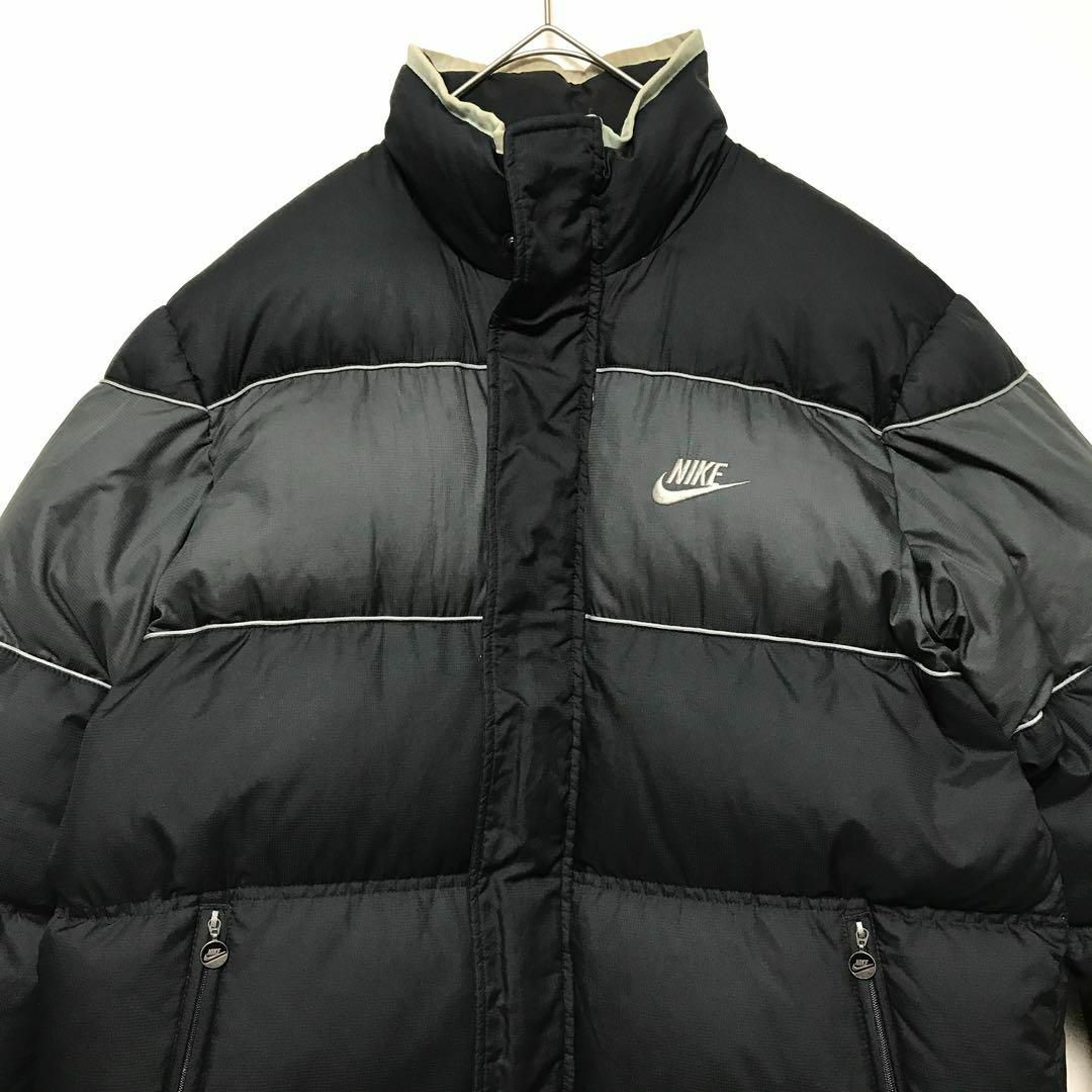 90s 00s NIKE ナイキ ダウンジャケット ヌプシ リバーシブル