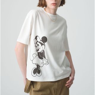 ロンハーマン(Ron Herman)のRH Vintage Minnie Tee WHITE S (women)(Tシャツ(半袖/袖なし))