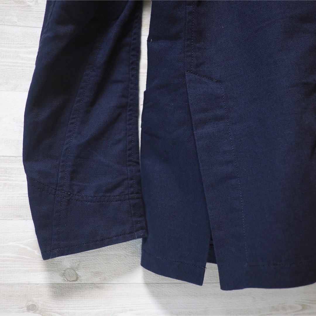 ISSEY MIYAKE MEN - ISSEY MIYAKE MEN 15SS 綿麻2Bジャケット-Navy/2の