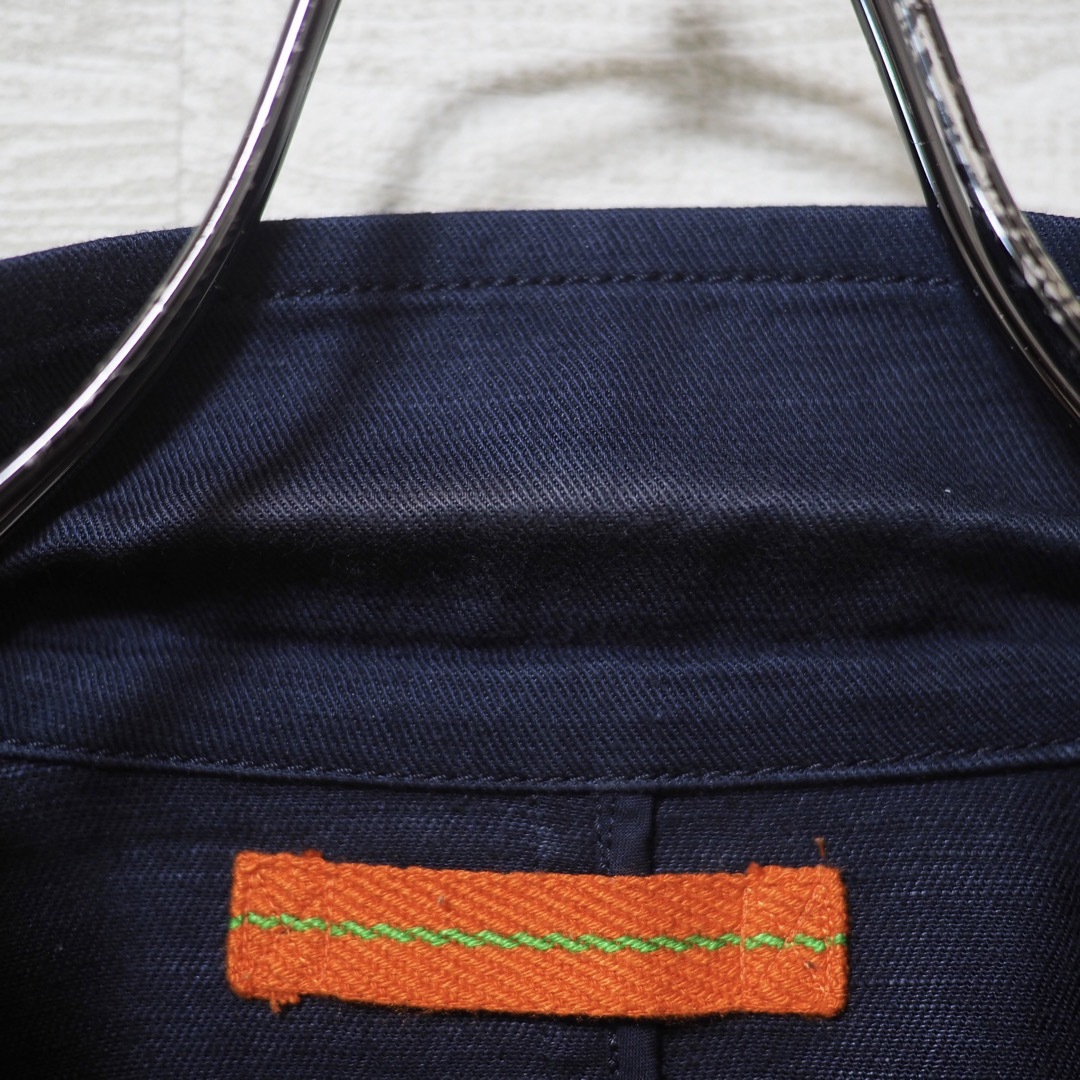 ISSEY MIYAKE MEN - ISSEY MIYAKE MEN 15SS 綿麻2Bジャケット-Navy/2の
