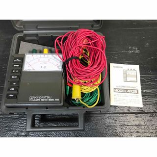 共立電気計器 - KYORITU 共立☆絶縁抵抗計 Model3313 定番 4レンジ ...