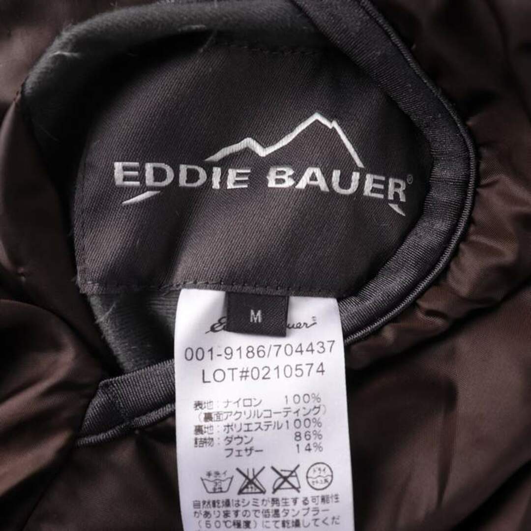 Eddie Bauer エディーバウアー WEATHEREDGE ダウンジャケット アウトドア キャンプ アウター 防寒 ブラック (メンズ S)   O5642