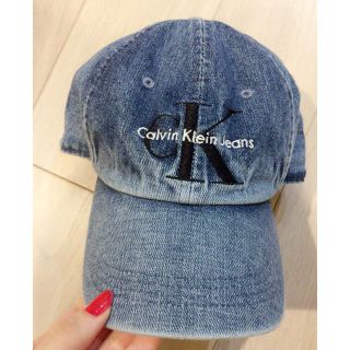 カルバンクライン(Calvin Klein)のカルバンクライン・デニムキャップ(キャップ)