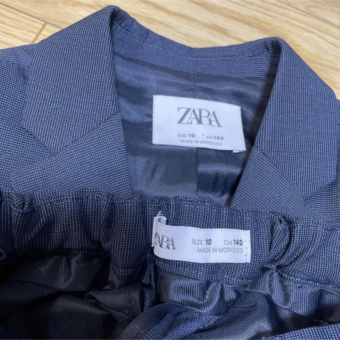 ZARA KIDS(ザラキッズ)のZARAKIDS スーツ セット 140 まとめ売り 美品 キッズ/ベビー/マタニティのキッズ服男の子用(90cm~)(ドレス/フォーマル)の商品写真