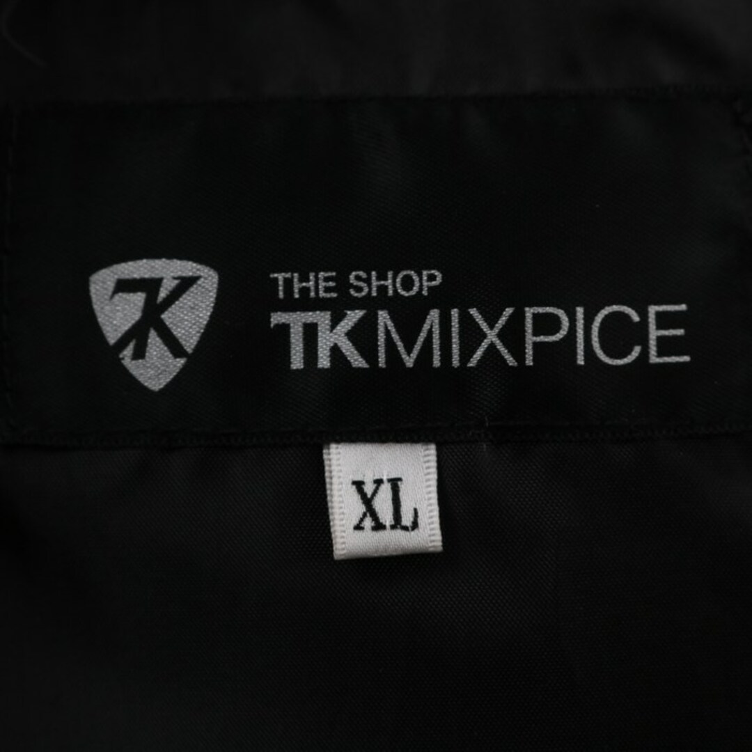 ザショップティーケー  ブルゾン ジャケット 大きいサイズ ウール混 無地 アウター 黒 レディース XLサイズ ブラック THE SHOP TK 2