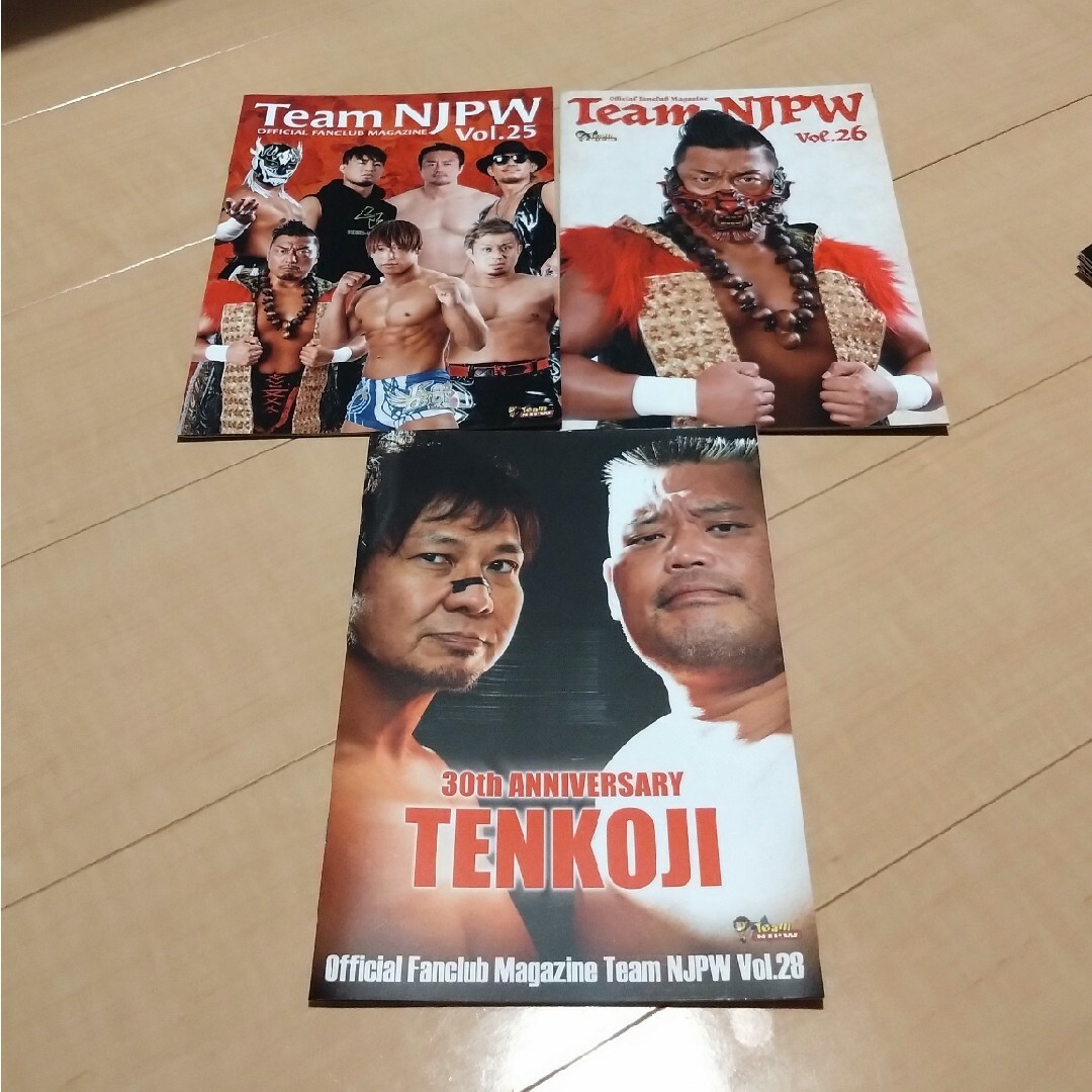 新日本プロレス 会報誌 Team NJPW 3冊セット スポーツ/アウトドアのスポーツ/アウトドア その他(格闘技/プロレス)の商品写真