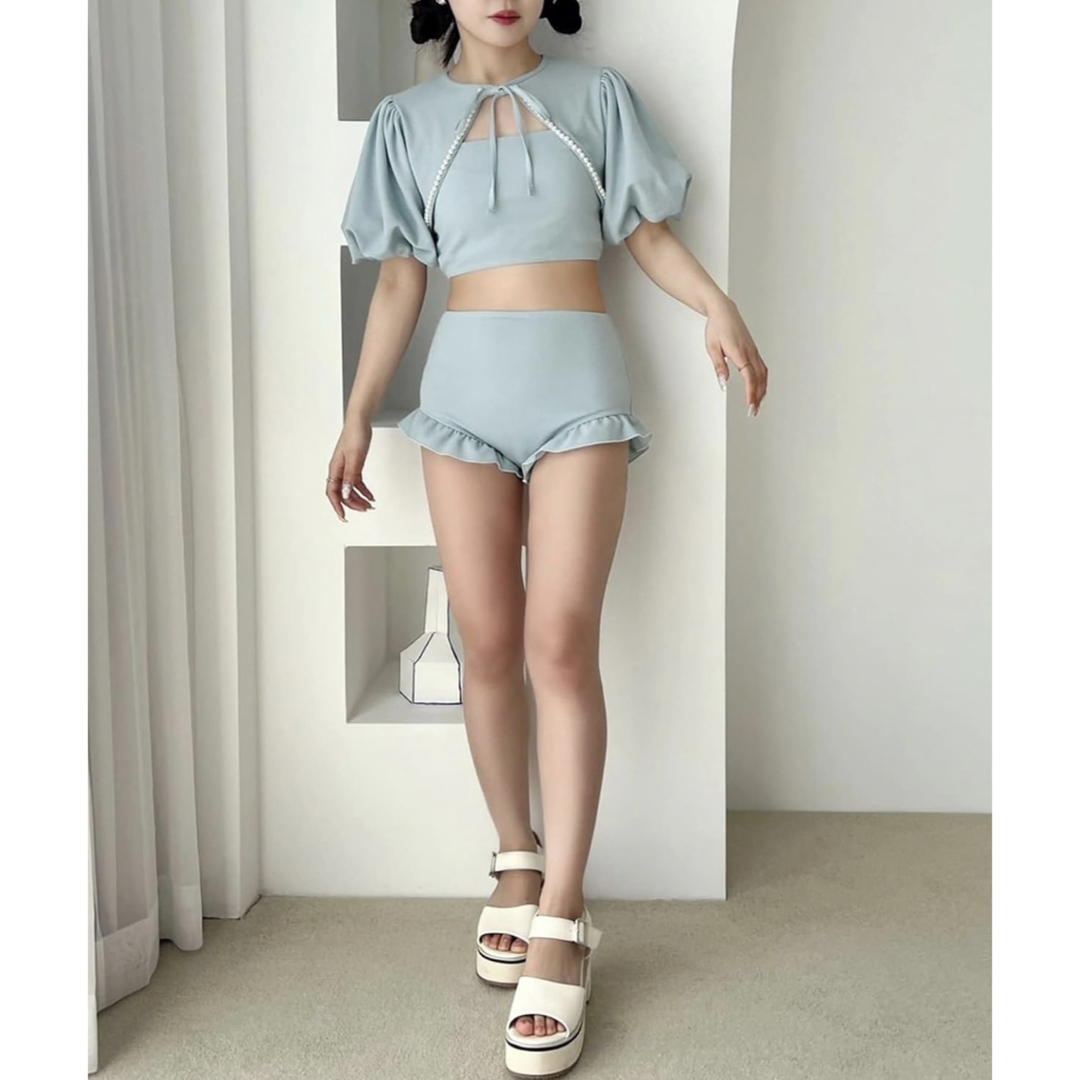 one after another NICE CLAUP - パールボレロセット Swimwear ナイ