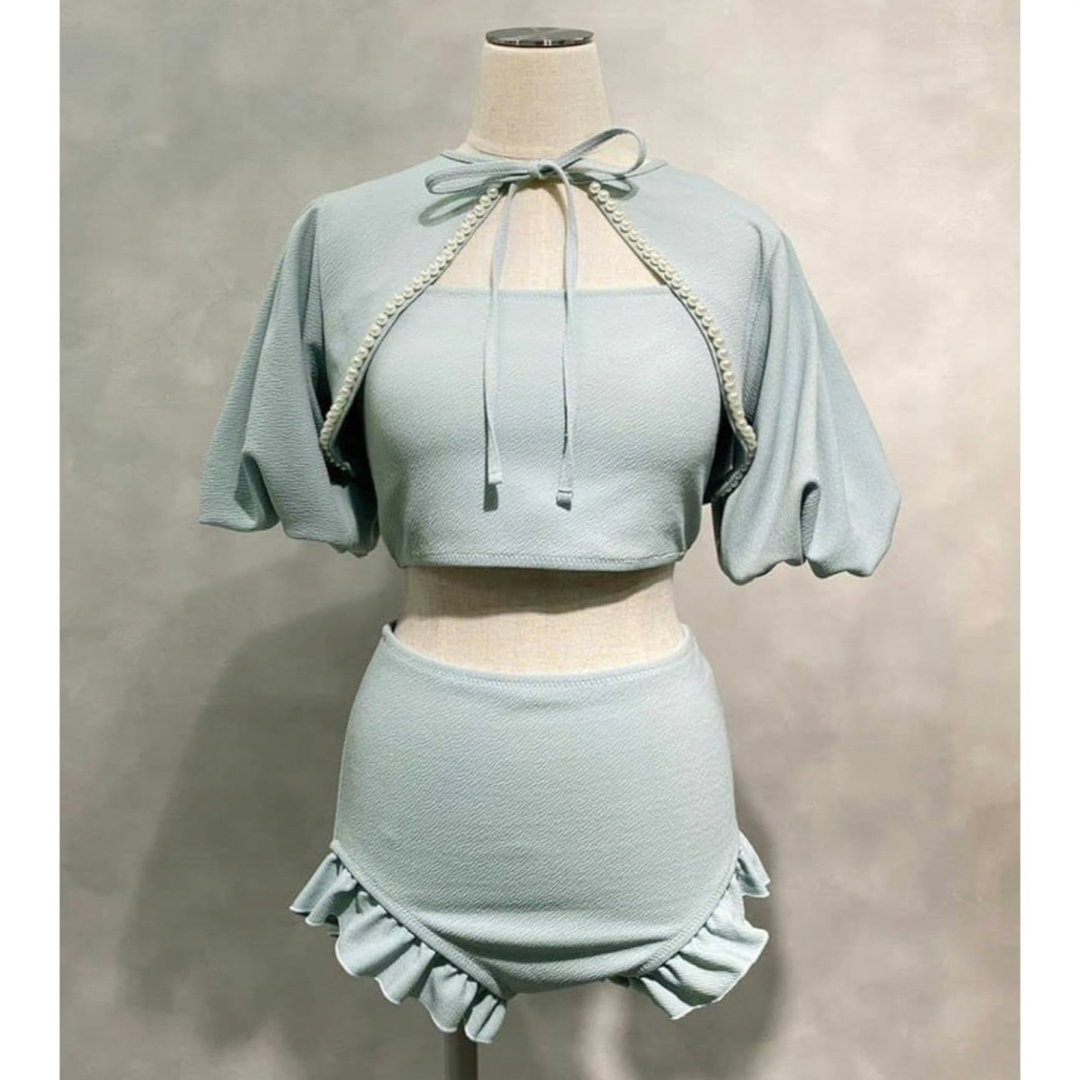 one after another NICE CLAUP - パールボレロセット Swimwear ナイ