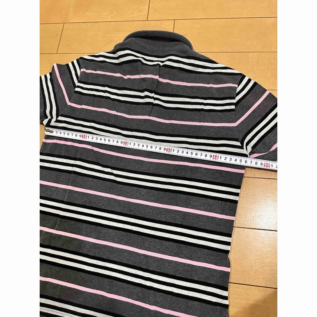 BURBERRY BLACK LABEL(バーバリーブラックレーベル)のバーバリーブラックレーベル　ポロシャツ　サイズ3 メンズのトップス(ポロシャツ)の商品写真