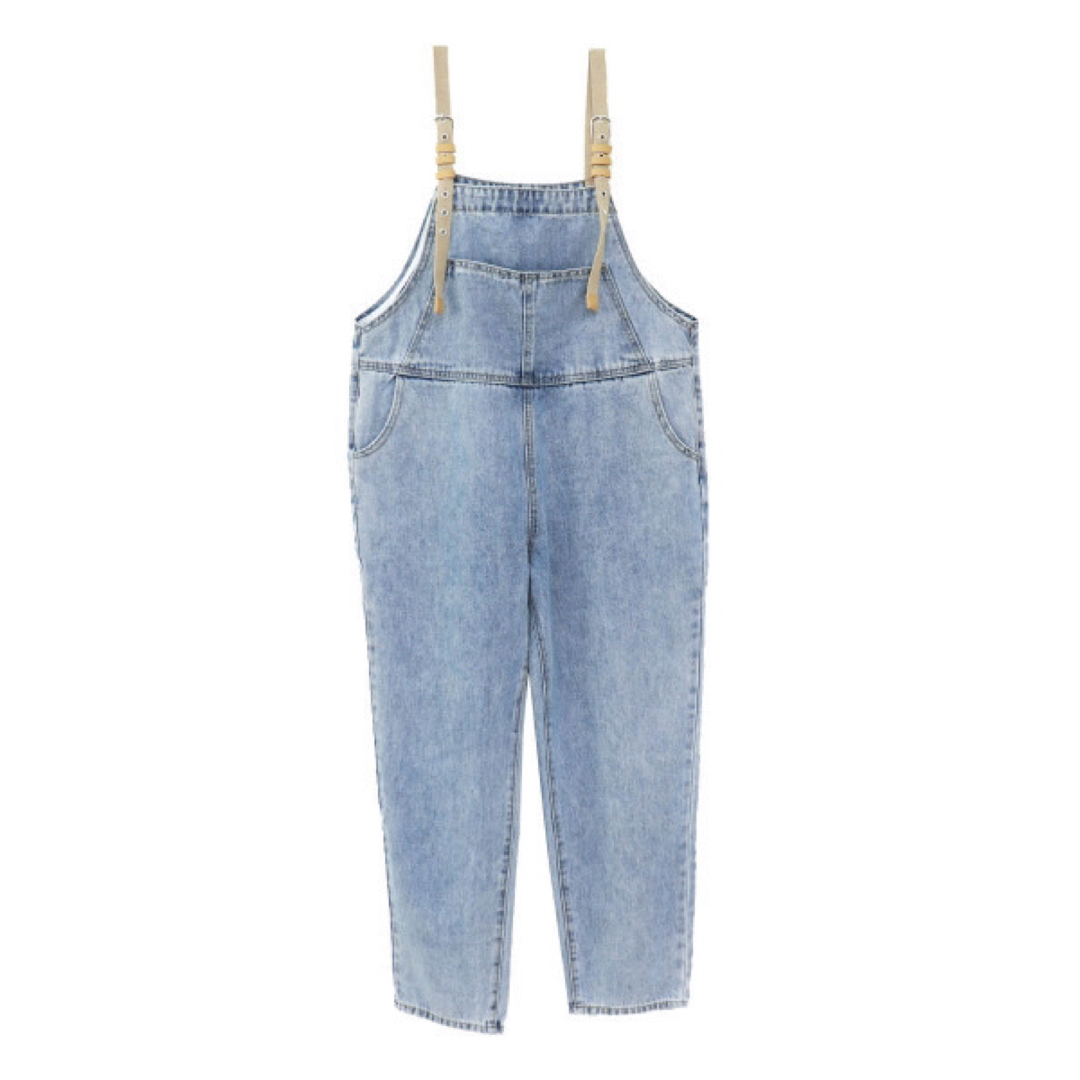 i-SOOK(アイスー)のISOOK アイスー Overall denims / オーバーオールデニム レディースのパンツ(サロペット/オーバーオール)の商品写真