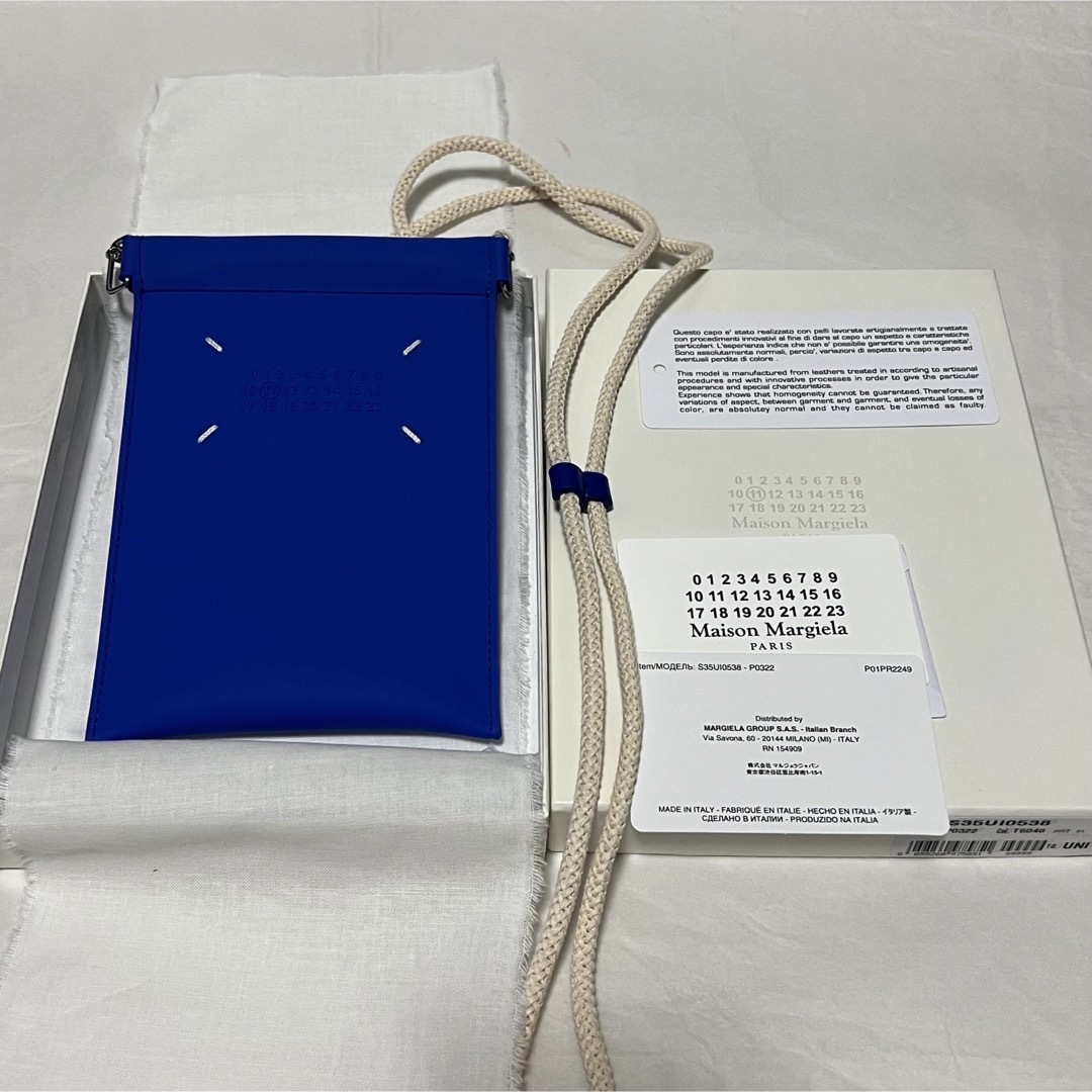 新品Maison Margiela メゾンマルジェラ フォンケース ネックポーチ-