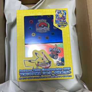 ポケモン(ポケモン)のポケモンワールドチャンピオンシップス2023横浜 記念デッキ「ピカチュウ」 (Box/デッキ/パック)