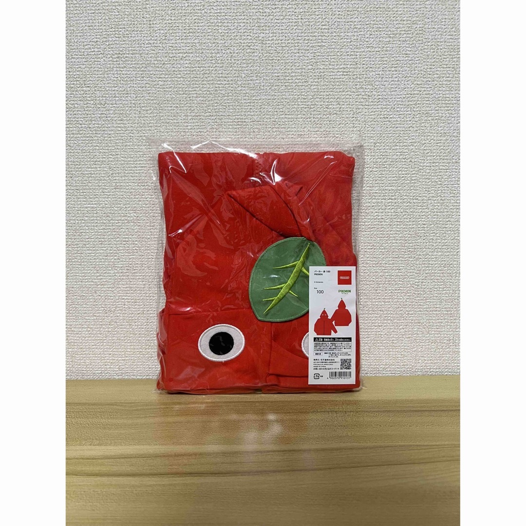 \限定品 100サイズ/ パーカー 赤ピクミン PIKMIN Nintendo