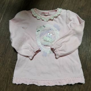 MezzoPiano　LittlePrincessロングＴ　100(Tシャツ/カットソー)