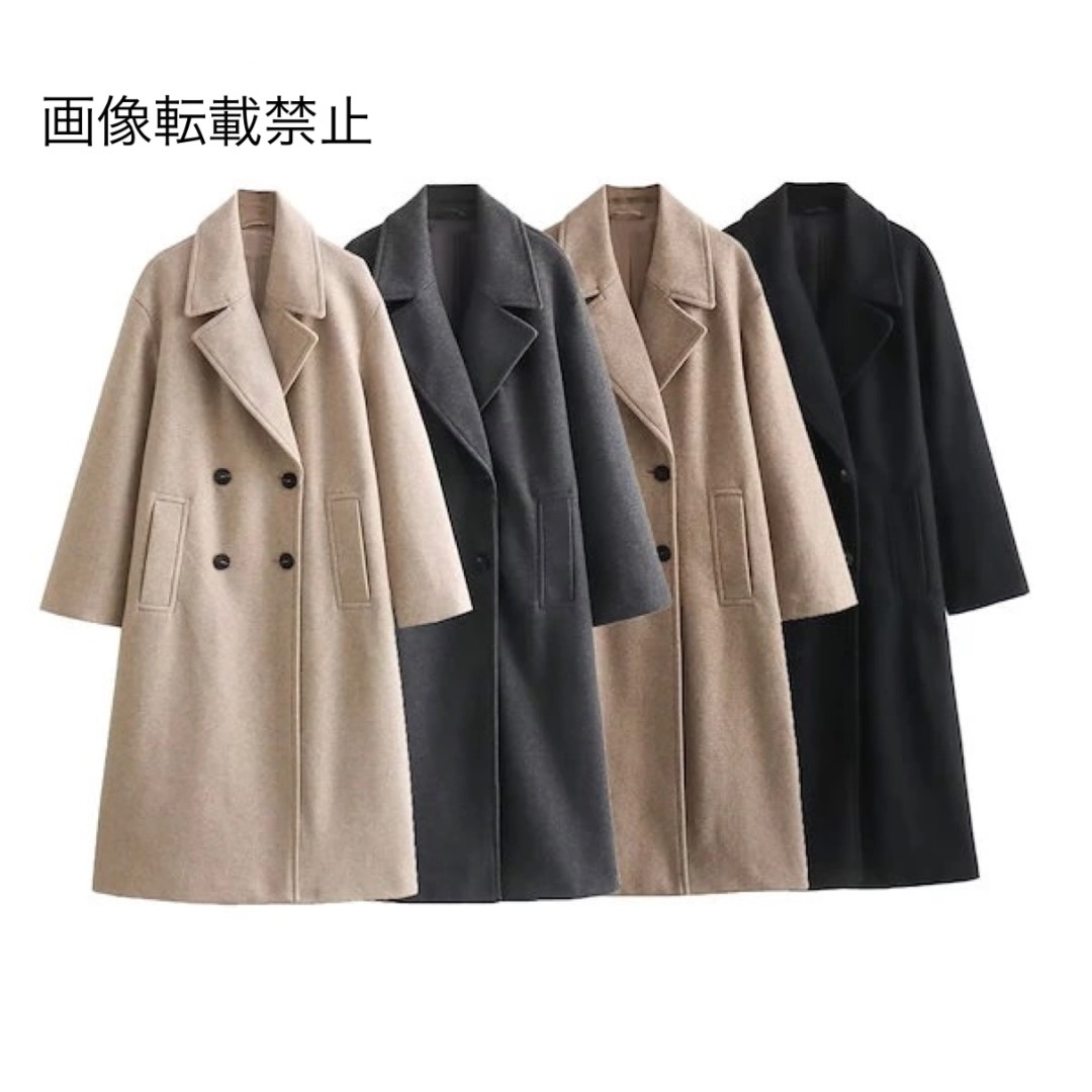 10月新作12412◆4color チェスターコート ロングコート