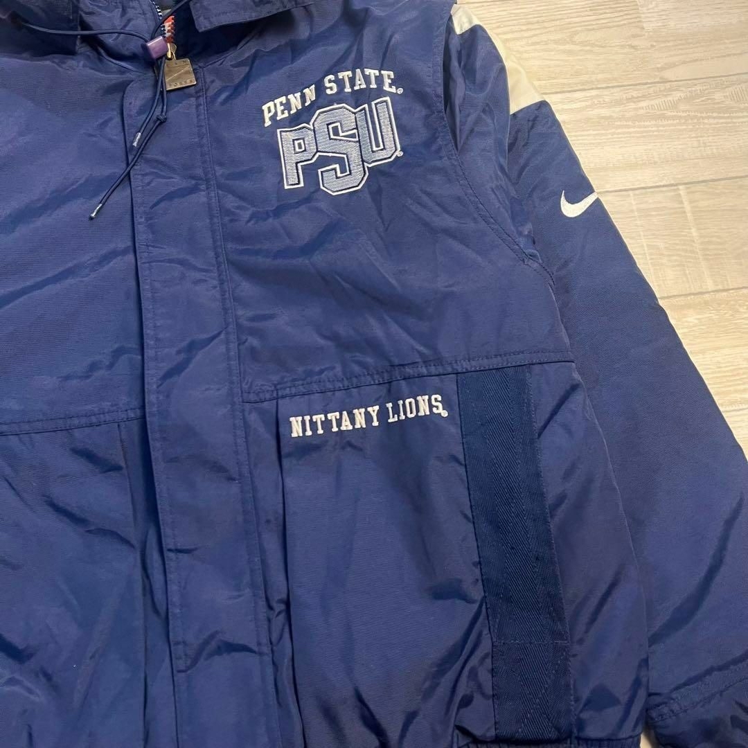 90s ナイキ PENN STATE ペンシルベニア 中綿 ジャケット カレッジ