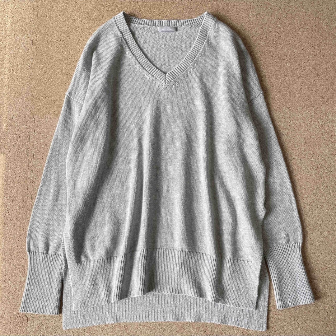 Theory luxe - セオリーリュクス カシミヤコットン Vネックニット