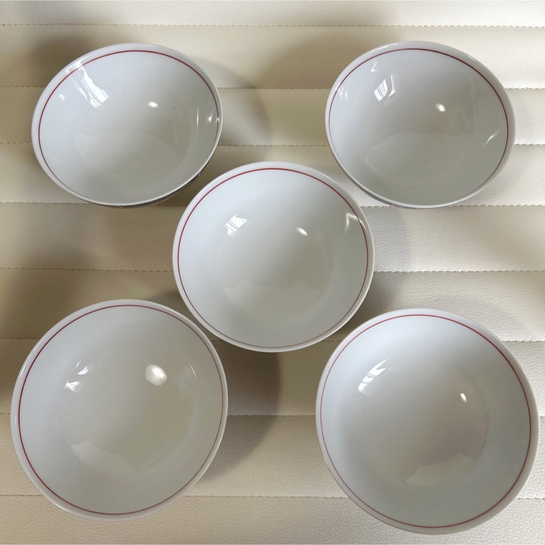 有田焼 喜峰窯 絵変わり茶碗揃 5客 金彩古伊万里 赤絵花鳥 色絵 唐草 和食器 2