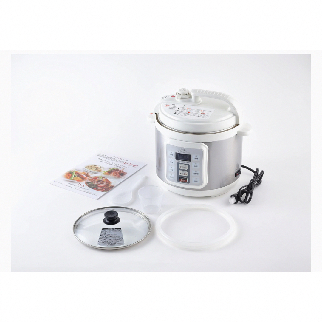 家庭用マイコン電気圧力鍋 インテリア/住まい/日用品のキッチン/食器(鍋/フライパン)の商品写真