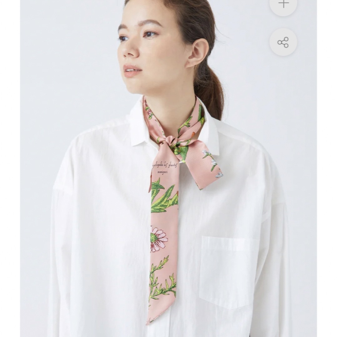 manipuri(マニプリ)の【新品未使用タグ付き】マニプリ manipuri ボウタイ ピンク レディースのファッション小物(バンダナ/スカーフ)の商品写真