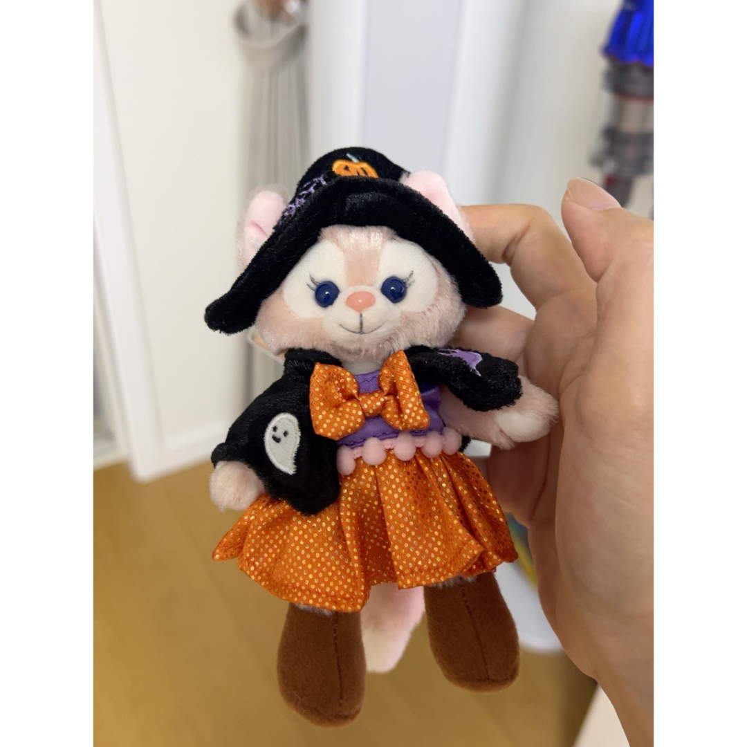 上海ディズニー　リーナベル　ぬいぐるみキーチェーン　立て