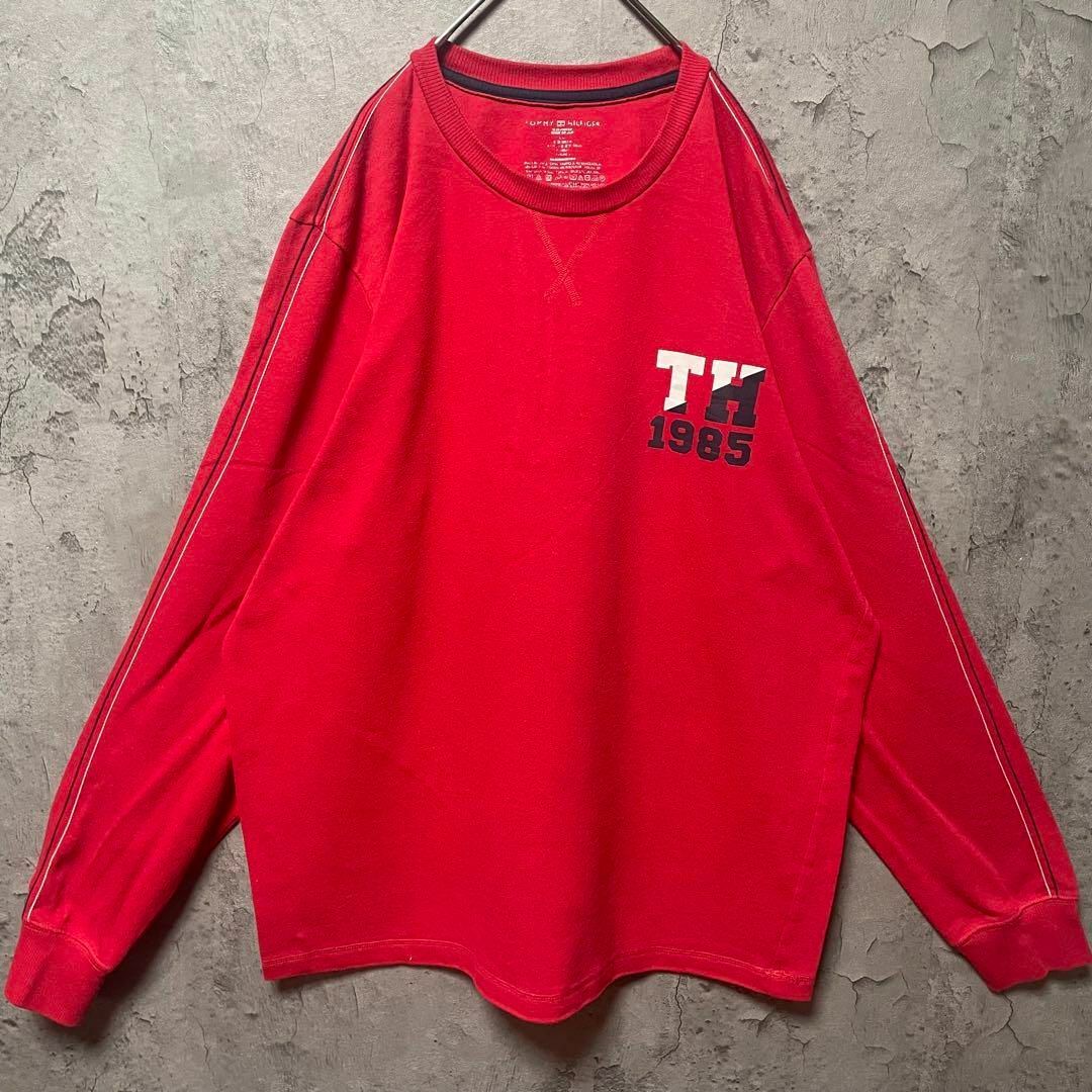 TOMMY HILFIGER(トミーヒルフィガー)の【トミーヒルフィガー】Lsize Tシャツ ロングスリーブ US古着 TOMMY メンズのトップス(Tシャツ/カットソー(七分/長袖))の商品写真