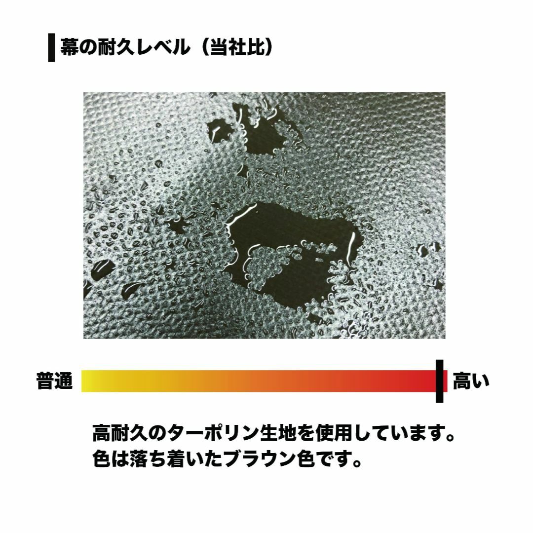 南栄工業 サイクルハウス用 前幕 SH-6SB用 - 1