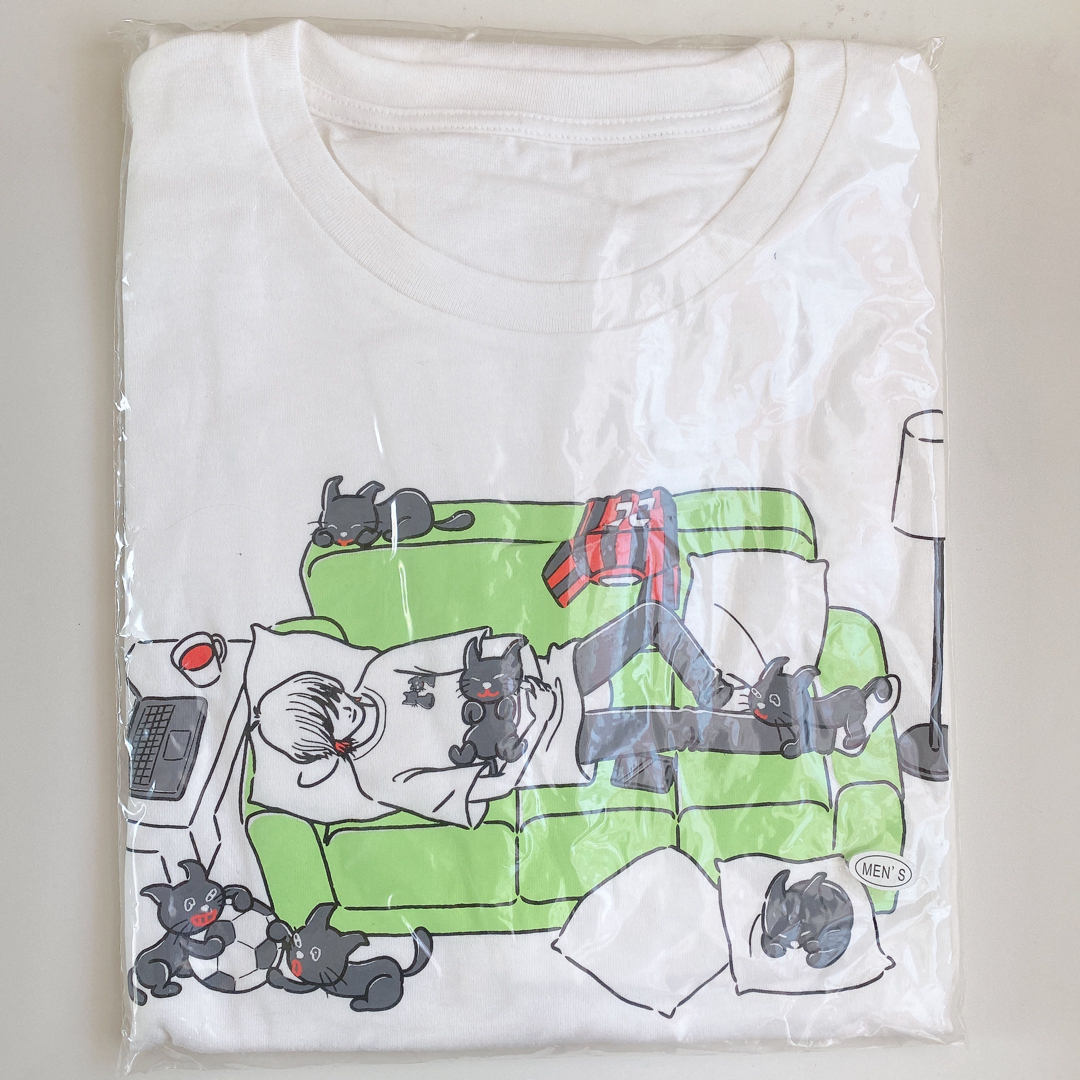 【新品未開封】キヨ猫Tシャツ(キヨとキヨ猫)白　メンズ