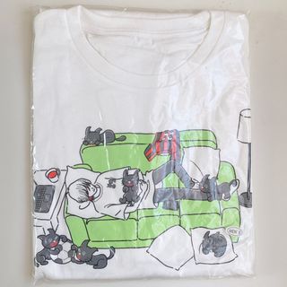 【新品未開封】キヨ猫Tシャツ白 メンズフリーサイズ(男性タレント)