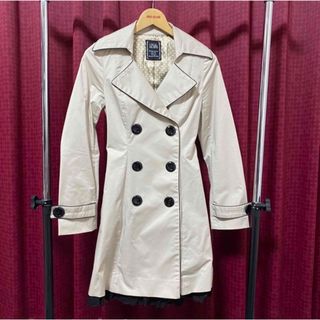 CECIL Mc BEE 未使用 トレンチコートM 茶色 ベルト付 通勤 訳あり