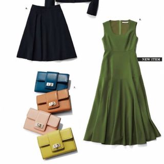 フォクシー(FOXEY)の専用出品　　FOXEY 2021年3月express掲載　ワンピース(ひざ丈ワンピース)