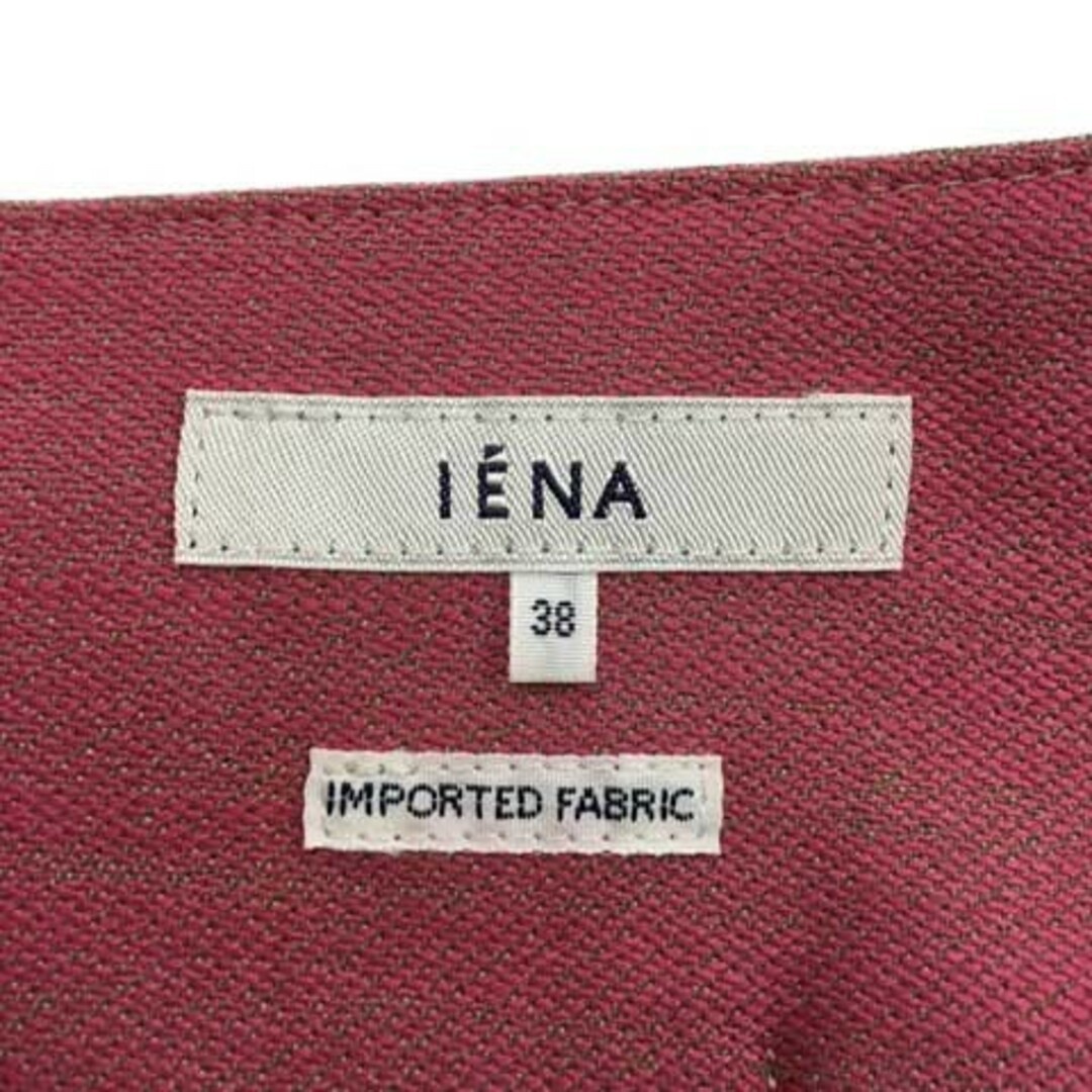 IENA(イエナ)のイエナ IENA スカート タイト ミニ 無地 ウール 38 ベージュ ピンク レディースのスカート(ミニスカート)の商品写真