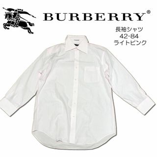 BURBERRY - バーバリー メンズ 長袖シャツ 42-84 ライトピンクの BURBERRY - バーバリー メンズ 長袖シャツ 42-84 ライトピンクの