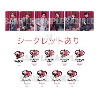 Kis-My-Ft2 横アリ カードセット シークレット トレカ 7枚セット(アイドルグッズ)