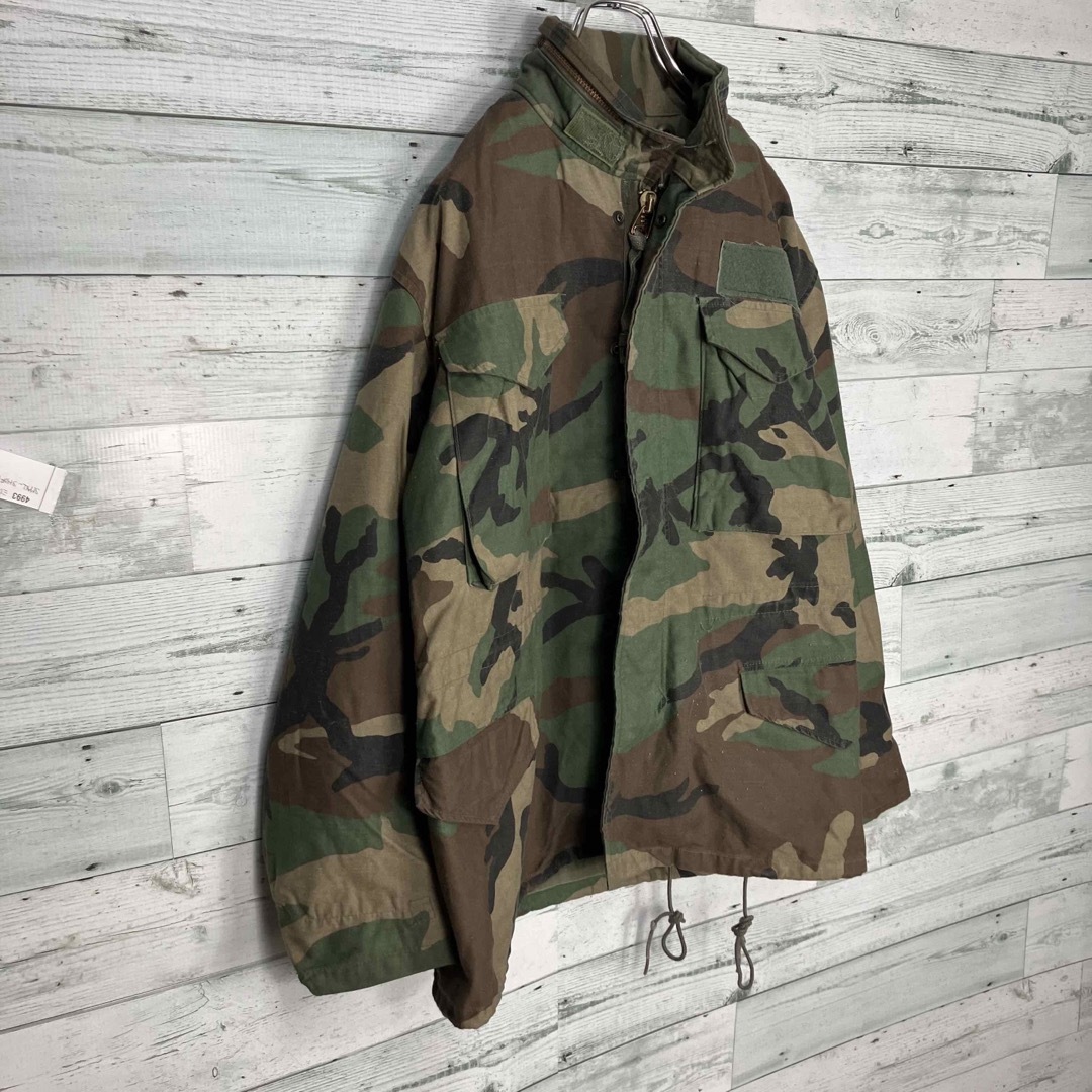 MILITARY - アメリカ軍 80s M65ウッドランドカモ フィールドジャケット