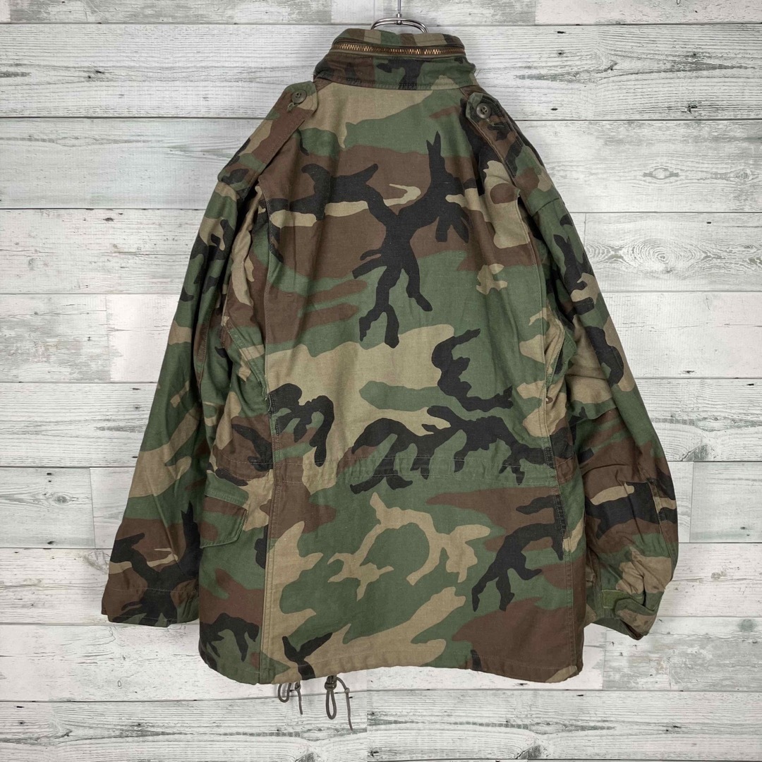 MILITARY - アメリカ軍 80s M65ウッドランドカモ フィールドジャケット