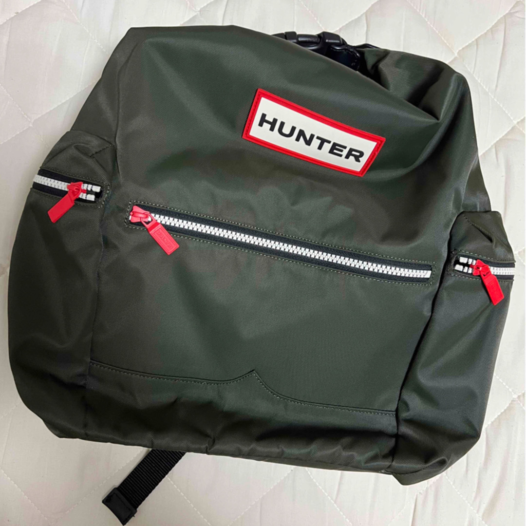 HUNTER(ハンター)のHUNTER リュック　モスグリーン　オリーブグリーン レディースのバッグ(リュック/バックパック)の商品写真