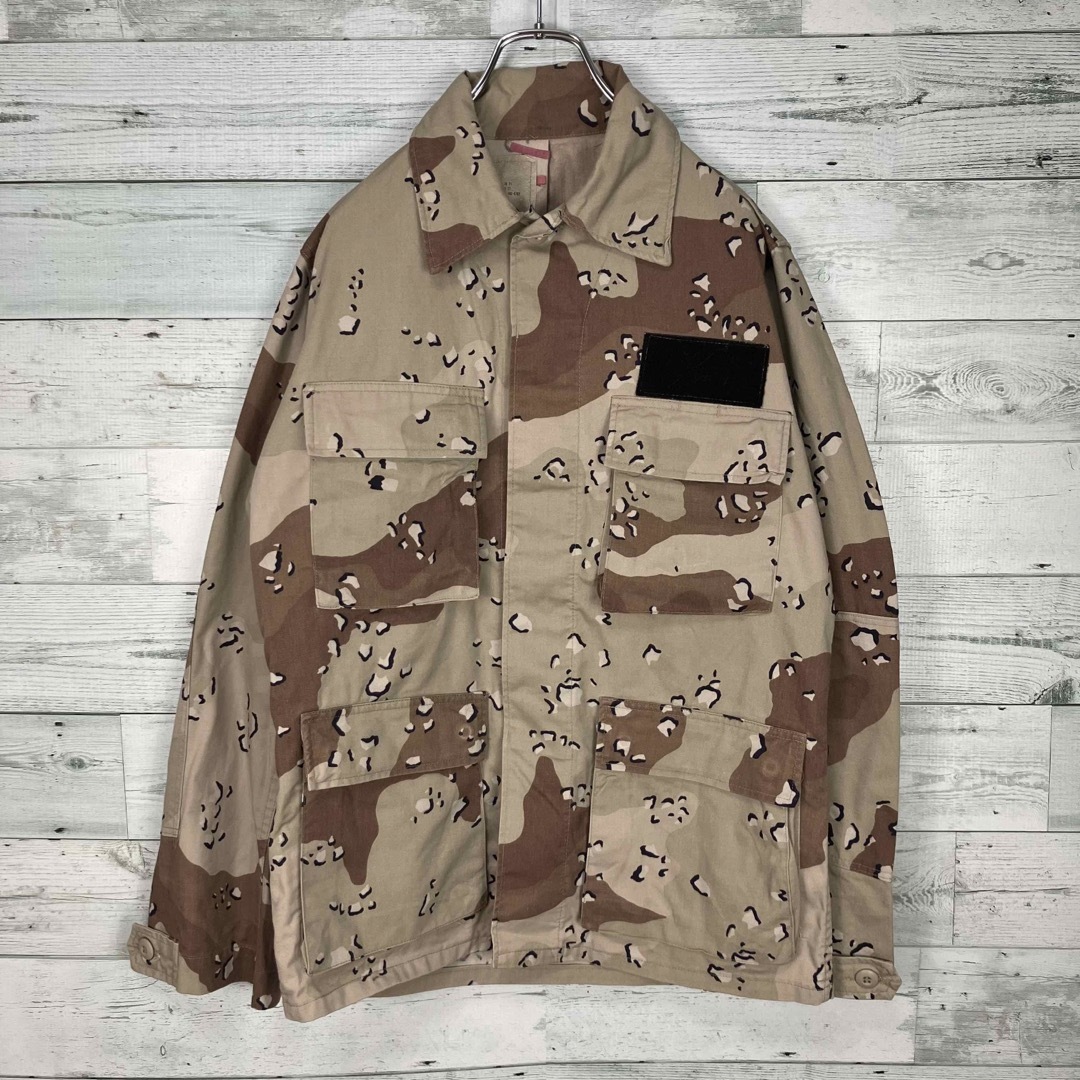 MILITARY - 米軍US ARMY 80s チョコチップ デザートカモ BDUジャケット