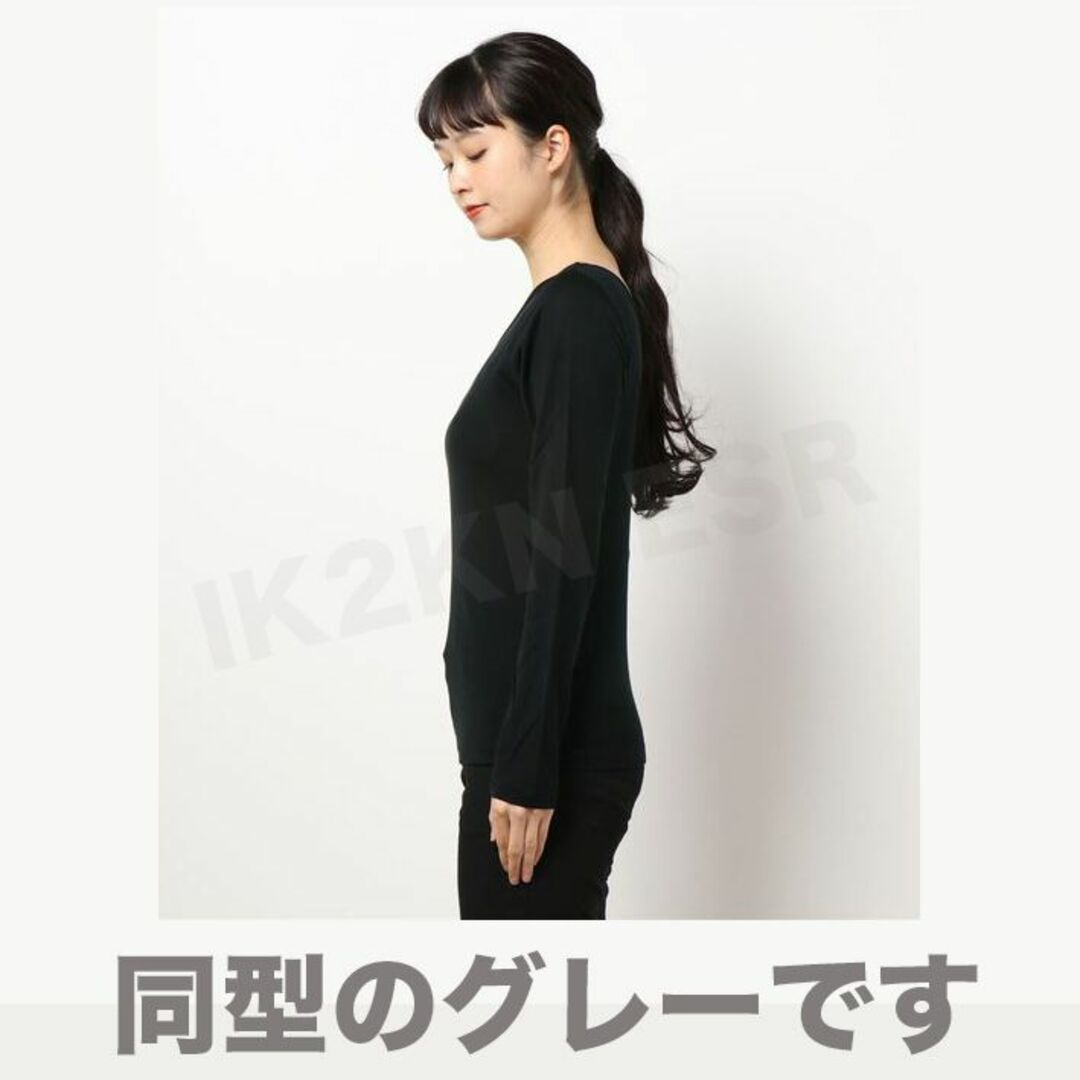 agnes b.(アニエスベー)の【7割引以下・新品未使用】アニエスベー(agnes b.) グレーシャツ レディースのトップス(Tシャツ(長袖/七分))の商品写真