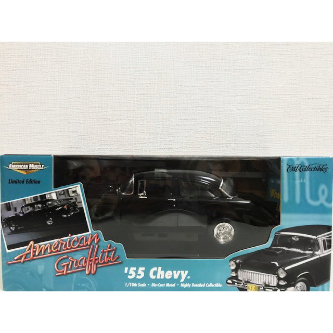 Chevrolet(シボレー)のErtlアーテル/'55 Chevyシボレー BelAirベルエア 1/18 エンタメ/ホビーのおもちゃ/ぬいぐるみ(ミニカー)の商品写真