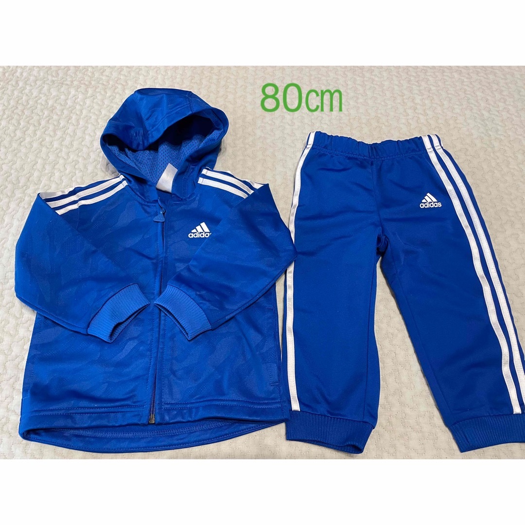 adidas ジャージ 上下セット　80㎝　 | フリマアプリ ラクマ