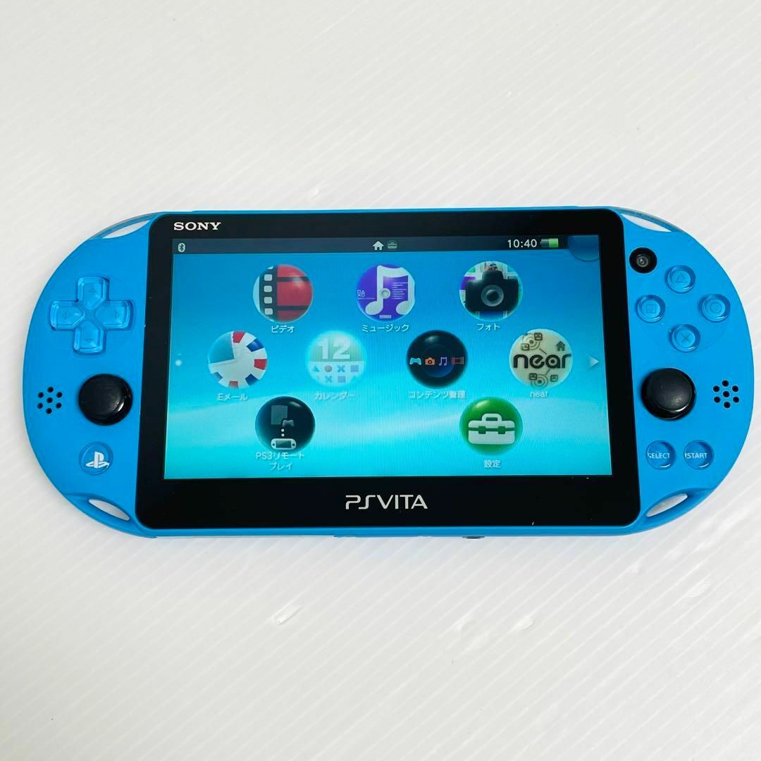 PlayStation Vita - 美品 動作品 SONY PS Vita PCH-2000 ZA23 アクア