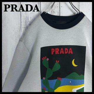 PRADA - PRADA プラダ 22AW スウェット 三角 ロゴ プレート 22AW Mの ...