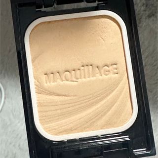 マキアージュ(MAQuillAGE)の【美品】マキアージュ ドラマティックパウダリーEXピンクオークル10(ファンデーション)