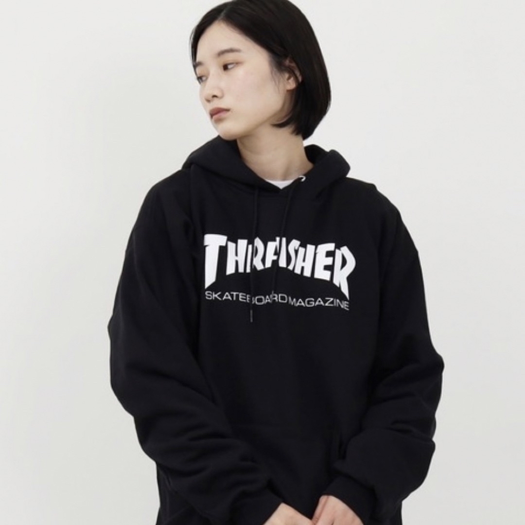 THRASHER(スラッシャー)のスラッシャーロゴプルオーバーパーカー レディースのトップス(パーカー)の商品写真