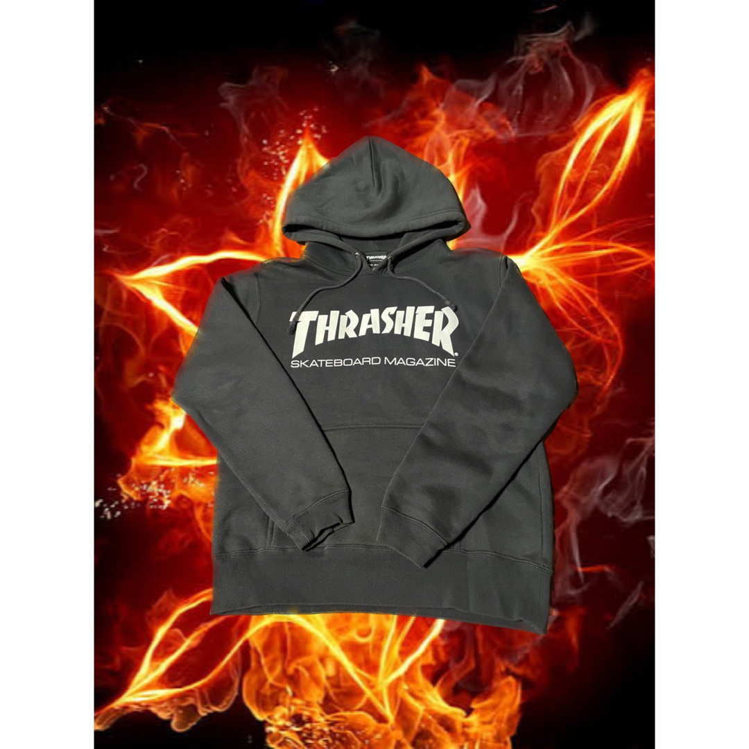 THRASHER(スラッシャー)のスラッシャーロゴプルオーバーパーカー レディースのトップス(パーカー)の商品写真