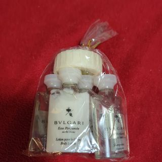 ブルガリ(BVLGARI)のBVLGARI ホテルアメニティ5点セット 新品未使用(旅行用品)