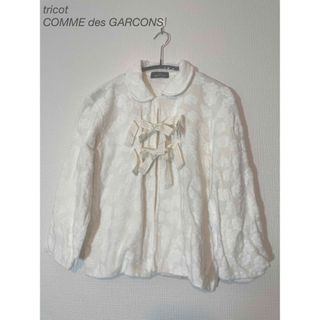 トリココムデギャルソン(tricot COMME des GARCONS)のtricot COMME des GARCONS 花柄 ジャガードブラウス(シャツ/ブラウス(長袖/七分))